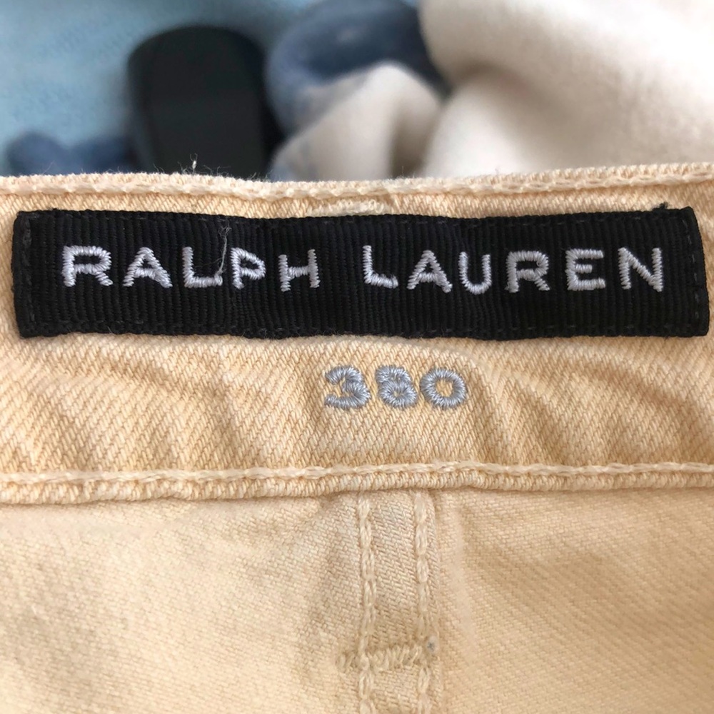 These are the most awesome jeans, size 28, Ralph Lauren 380.